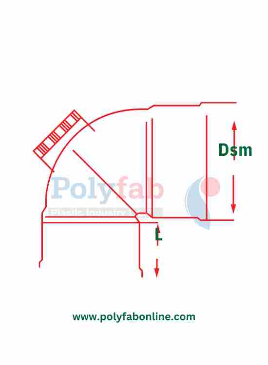 Access Elbow 90deg S/W